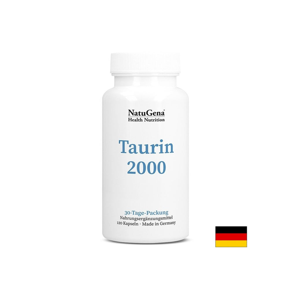 Muskel- und Herzfunktion - Taurin, 500 mg x 120 Kapseln