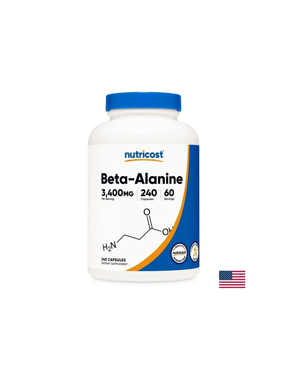 Stärke und Ausdauer - Beta Alanine, 850 mg x 120 Kapseln