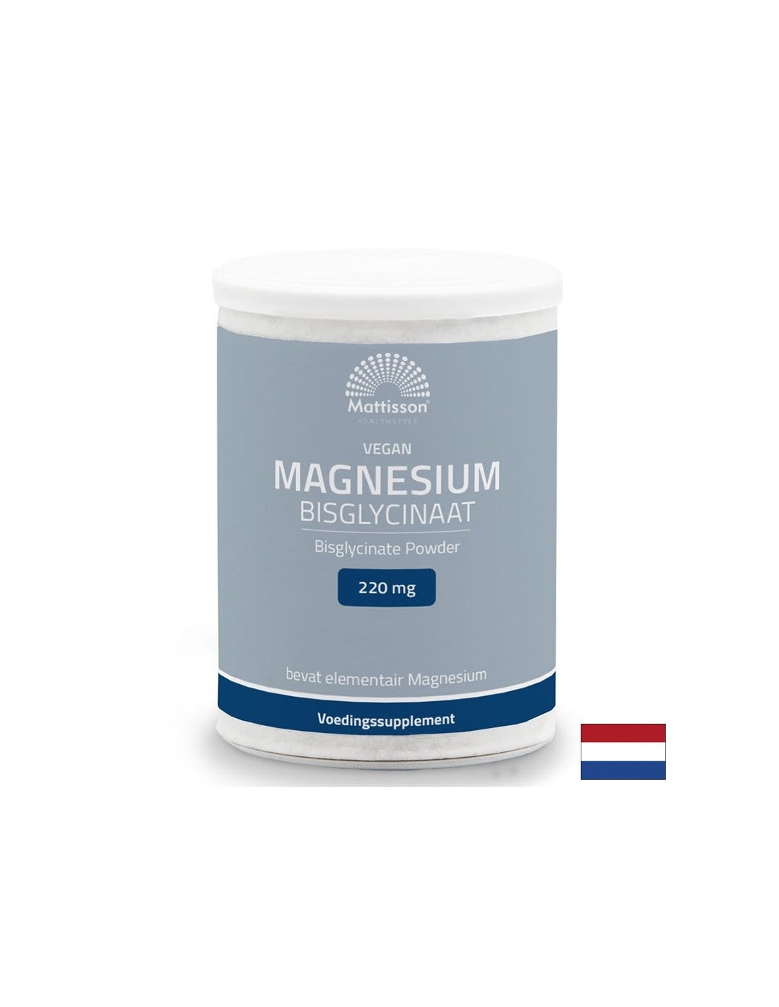 Muskulös, Herz- und Nervensystem - Magnesium (Bisglycinat) vegan, 220 mg x 250 g Pulver
