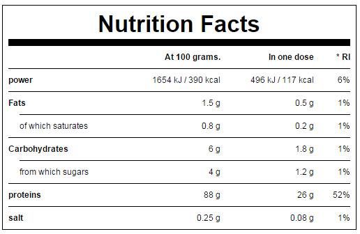 Slow -Freisetzung Casein - 2500 Gramm