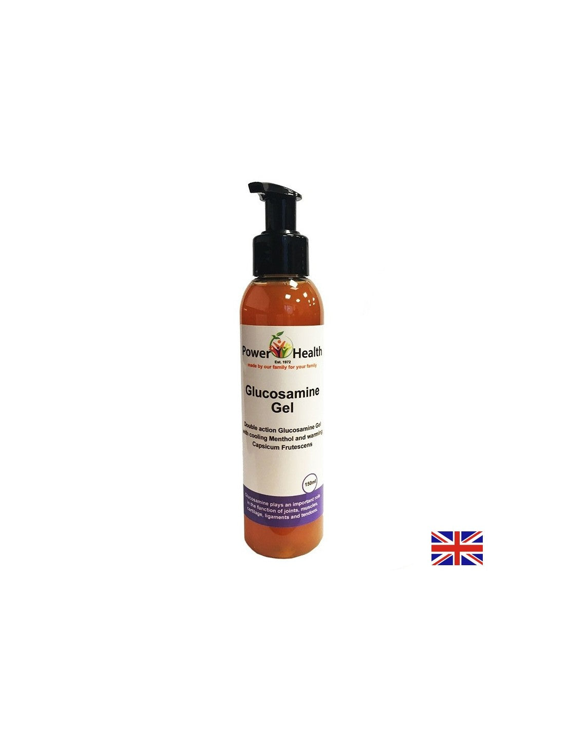 Reduziert Gelenkschmerzen - Glucosamingel, 150 ml