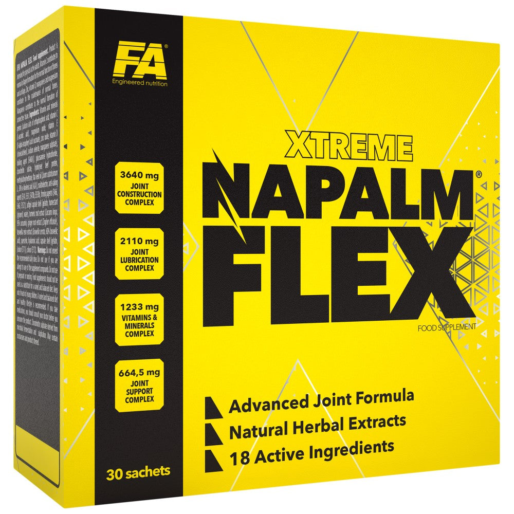 Xtreme Napalm Flex | Erweiterte Gelenkformel - 30 Pakete