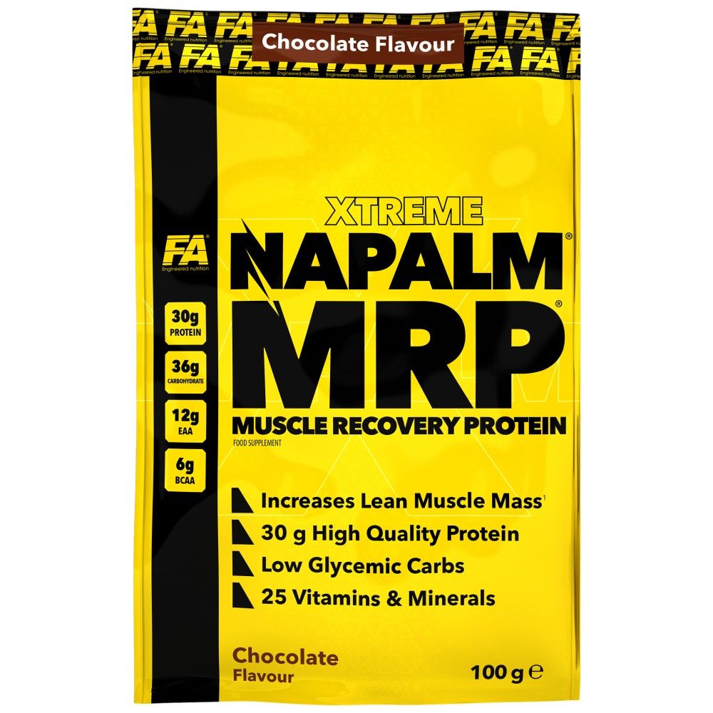 Xtreme Napalm MRP | Muskelwiederherstellung Protein - Mahlzeitersatz - 100 Gramm