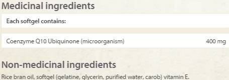 CoQ10 400 mg - 60 Gelkapseln