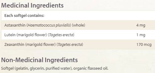 Astaxanthin plus 4 mg - 60 Gelkapseln