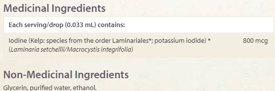 Frischer Kelp -Extrakt 50 ml