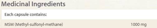 MSM 1000 mg - 90 Kapseln