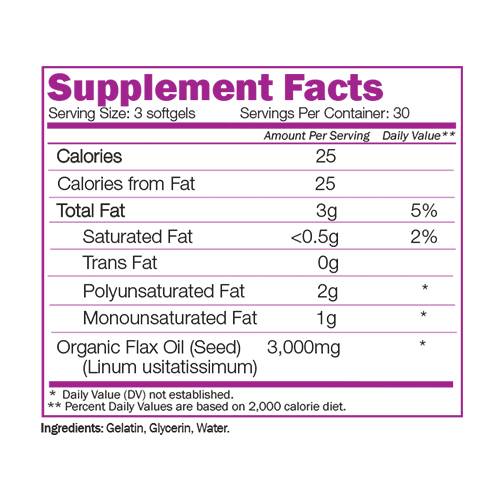 Leinsamenöl 90 Gelkapseln