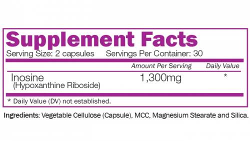 Inosine 1300 mg - 60 Kapseln