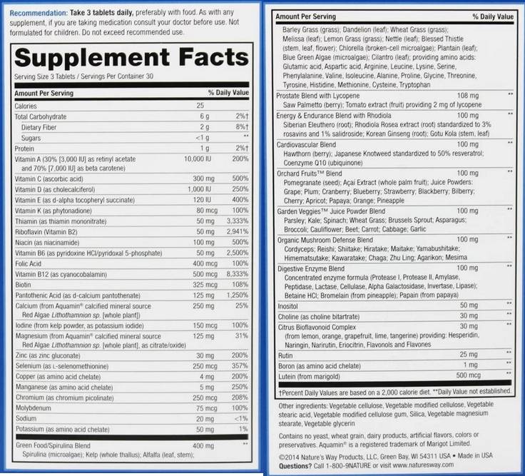 <tc>Alive</tc>! Männer Multi - 30 Tabletten