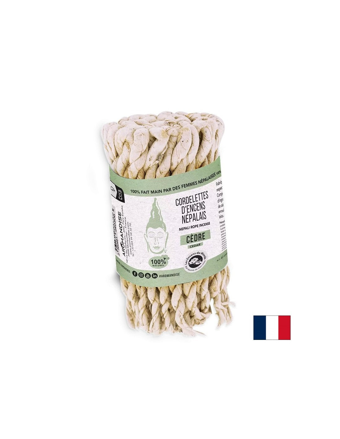 Nepalesische brennende Seile - Zedern, 42 Stücke