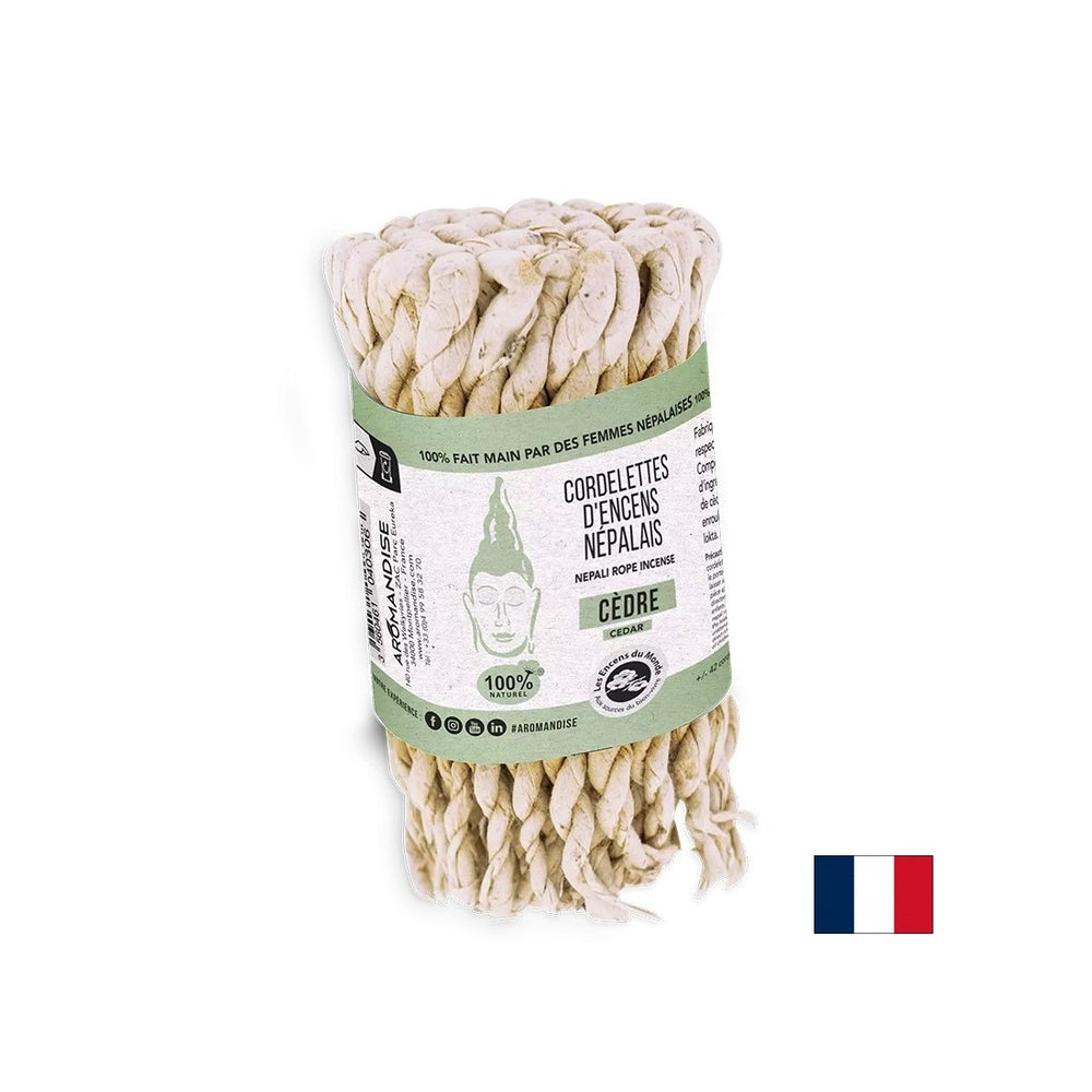 Nepalesische brennende Seile - Zedern, 42 Stücke
