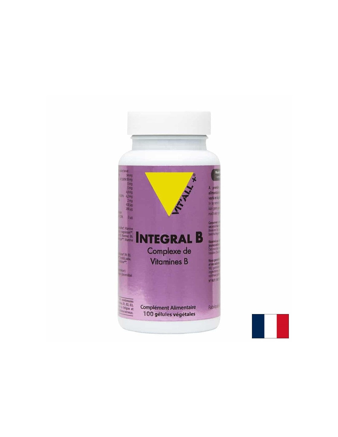 Nervensystem - Vitamin B -Komplexformel, 100 Kapseln