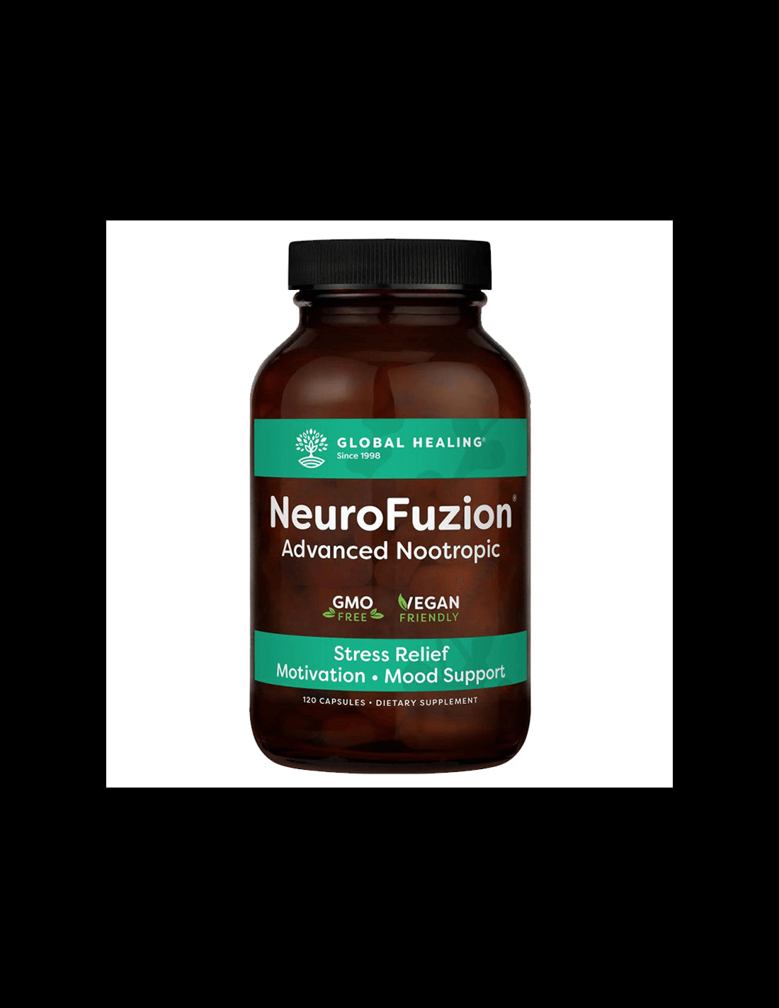 Neurofuzion® - Herbs and minerals against stress and tension, 120 capsules Global Healing - Nutra Best Europe