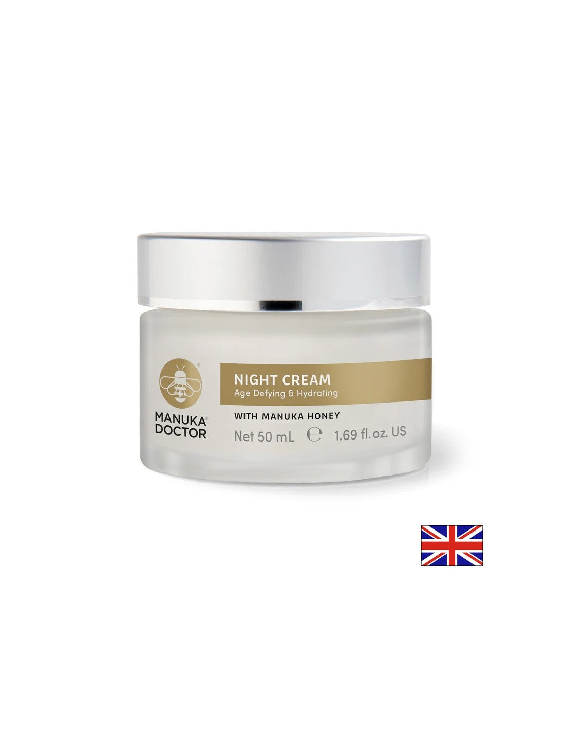 Nachtfeuchtigkeits-Anti-Aging-Gesichtscreme mit Manuka-Honig, 50 ml