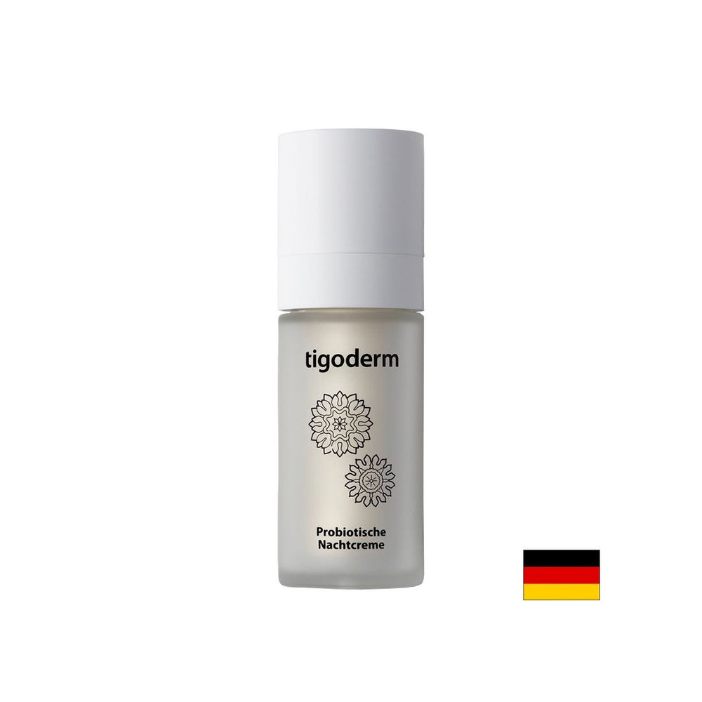 Nachtcreme mit probiotischer Gärung von Bacillus subtilis Tigoderm - Hautwiederherstellung und Balance in der Nacht, 30 ml