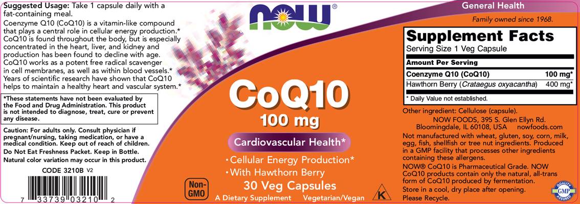CoQ10 100mg | mit Hawthorn Berry - 180 Kapseln