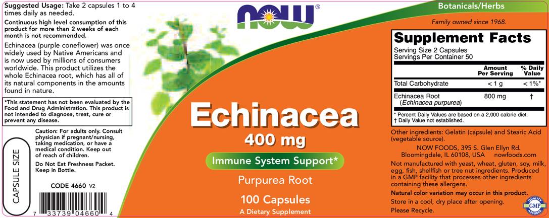 Echinacea 400 mg - 100 Kapseln