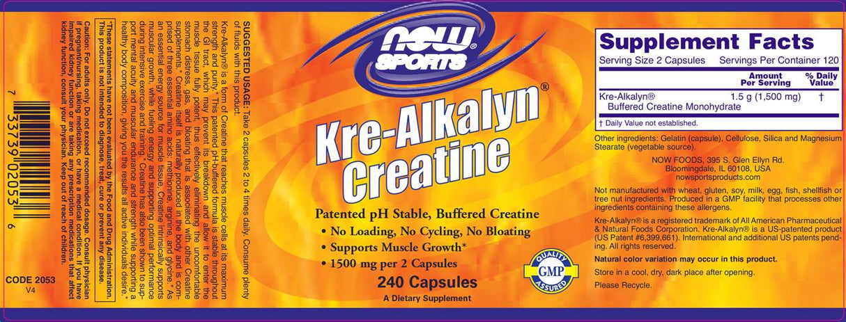 Kre -Alkalyn - 240 Kapseln