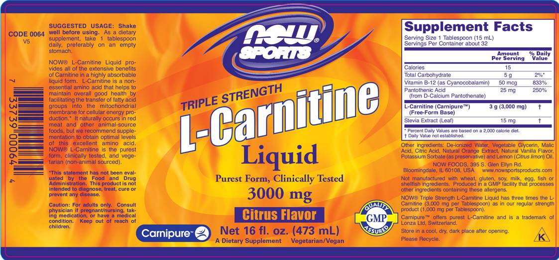 L -Carnitin -Flüssigkeit 3000 mg - 465 ml