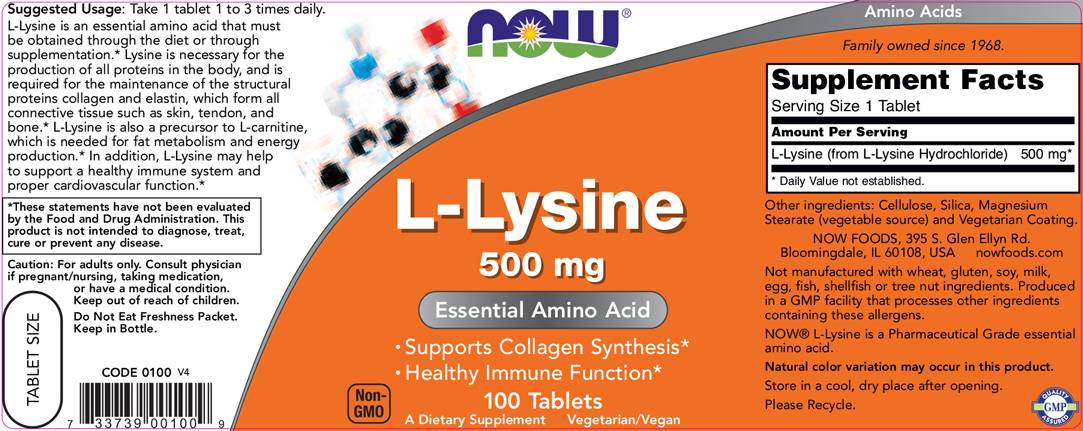 L -Lysin 500 mg - 250 Tabletten