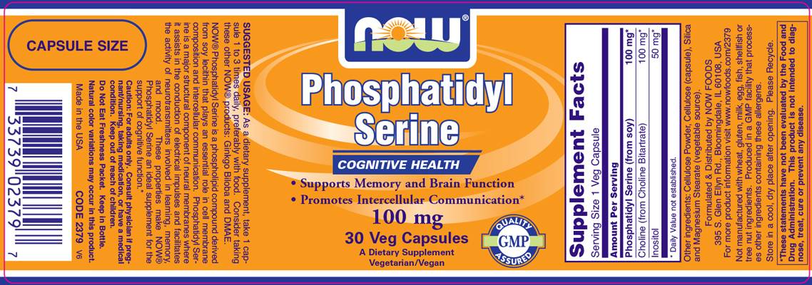 Phosphatidyl -Serin 100 mg - 30 Kapseln