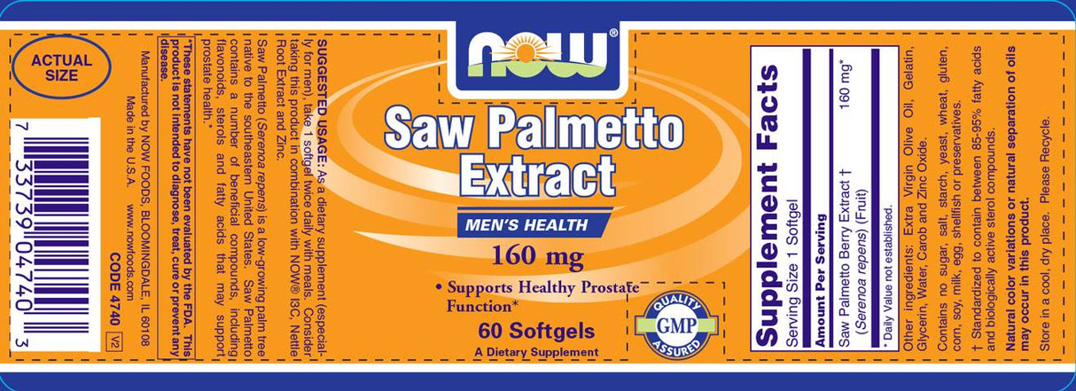 Sah Palmetto Extract 160 mg - 60 Gelkapseln