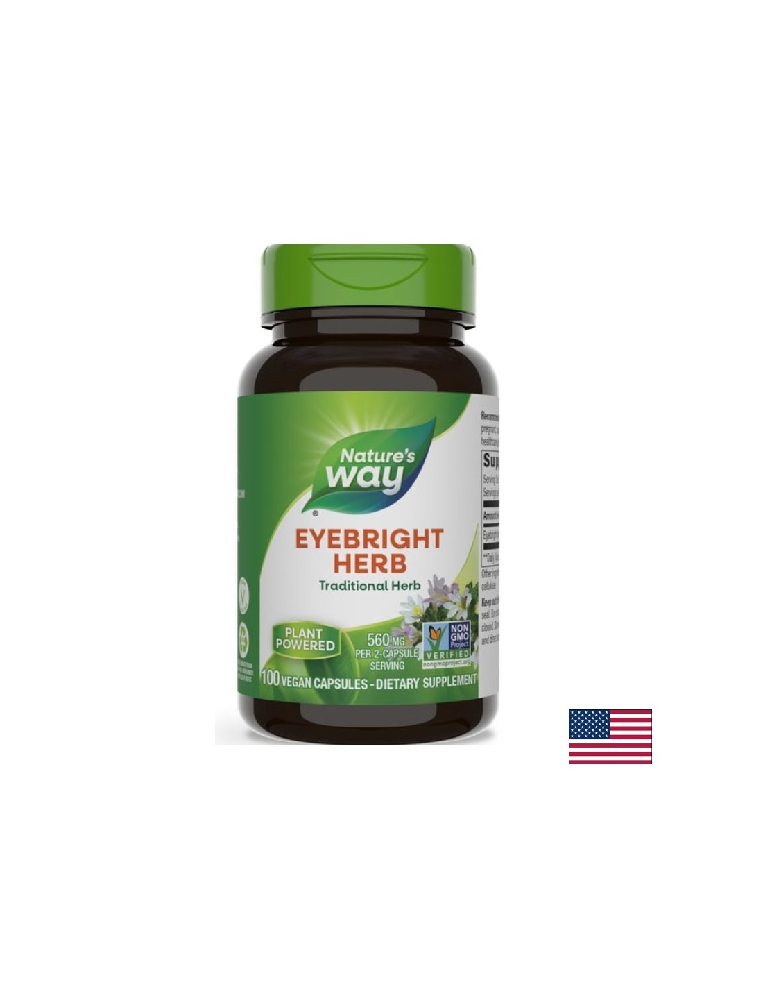 Eyebright Herb 430 mg - 100 Kapseln
