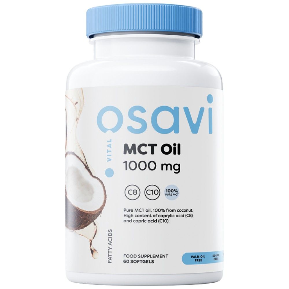 MCT Oil 1000 mg | C8 + C10 - 60 Softgele