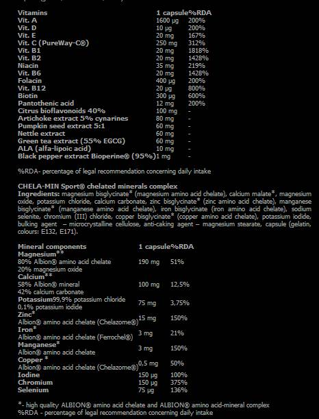 Vita -min Multiple Sport - 60 Kapseln