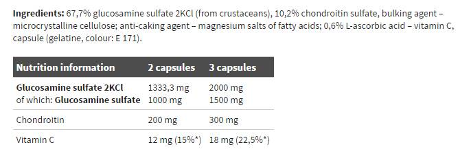 Glucosamine Plus / Sport - 60 capsules - Nutra Best Europe