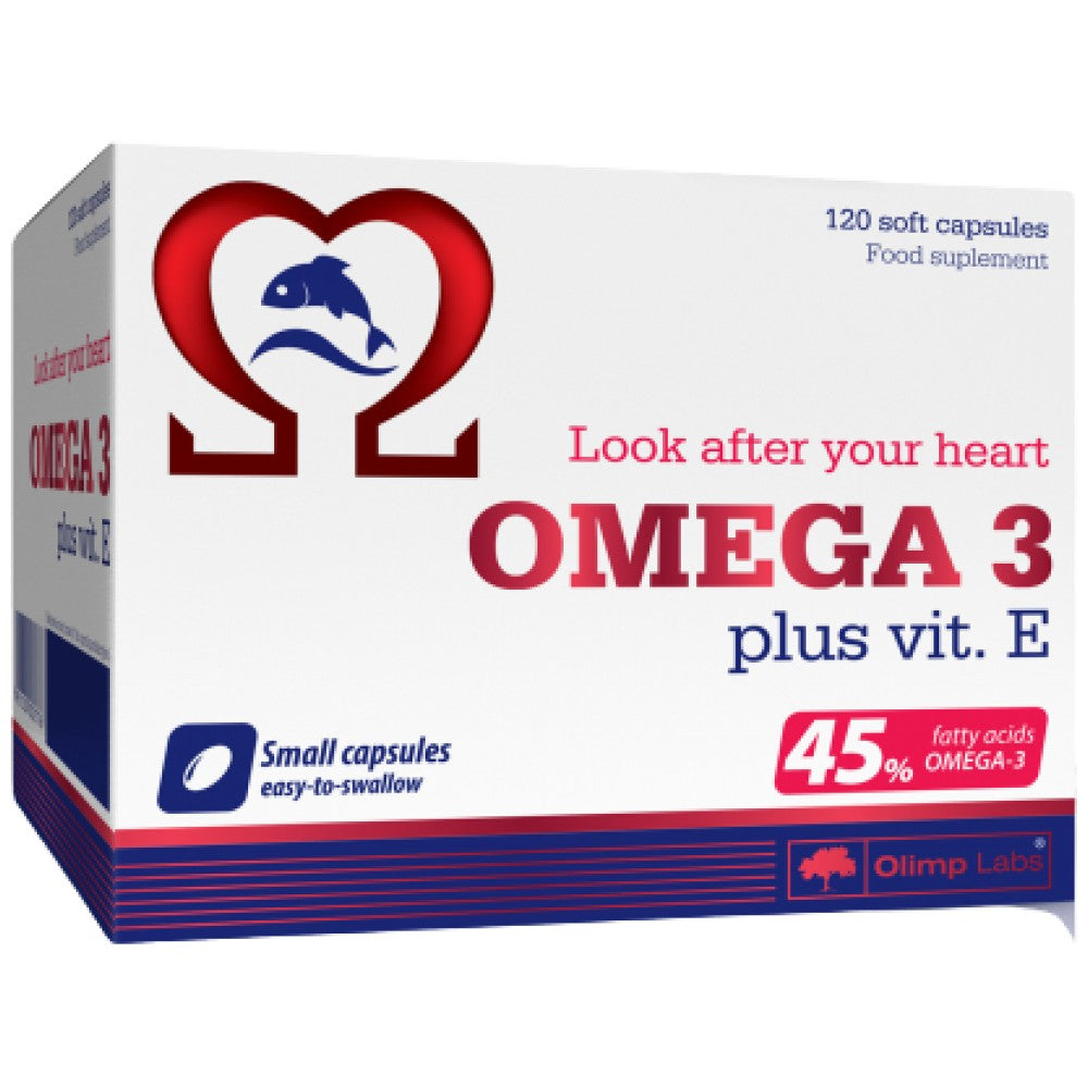 Omega 3 plus Vit e 45% - 120 Kapseln