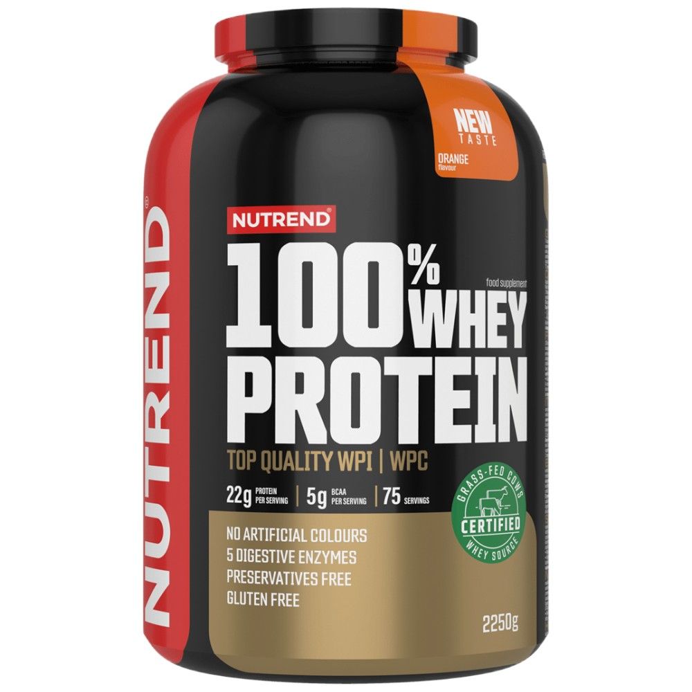 100% Molkeprotein - 2250 Gramm