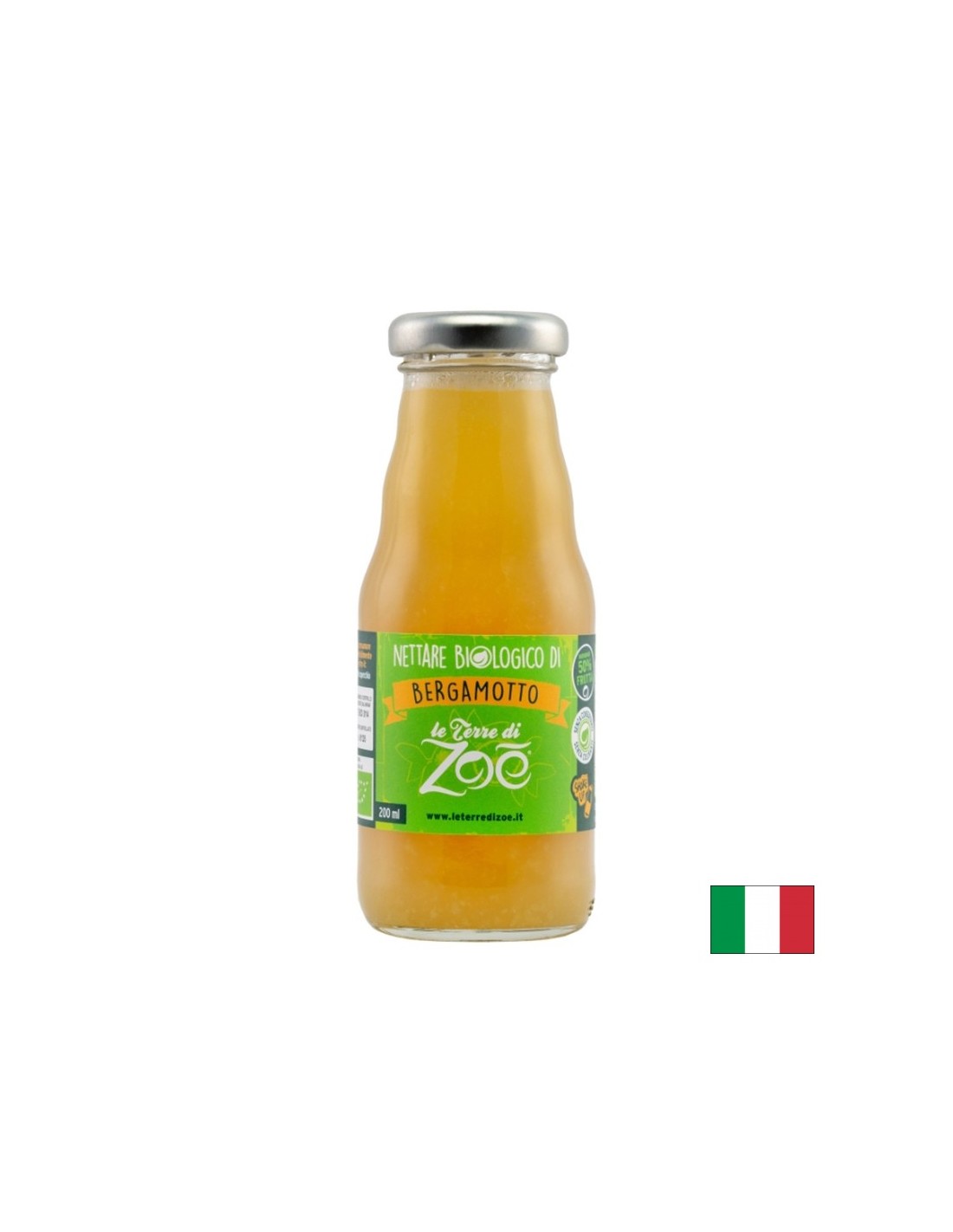 Organic bergamot nectar, 200 ml - Nutra Best Europe