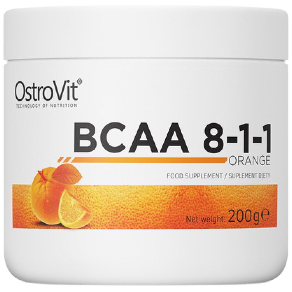 BCAA 8: 1: 1 Pulver - 200 Gramm