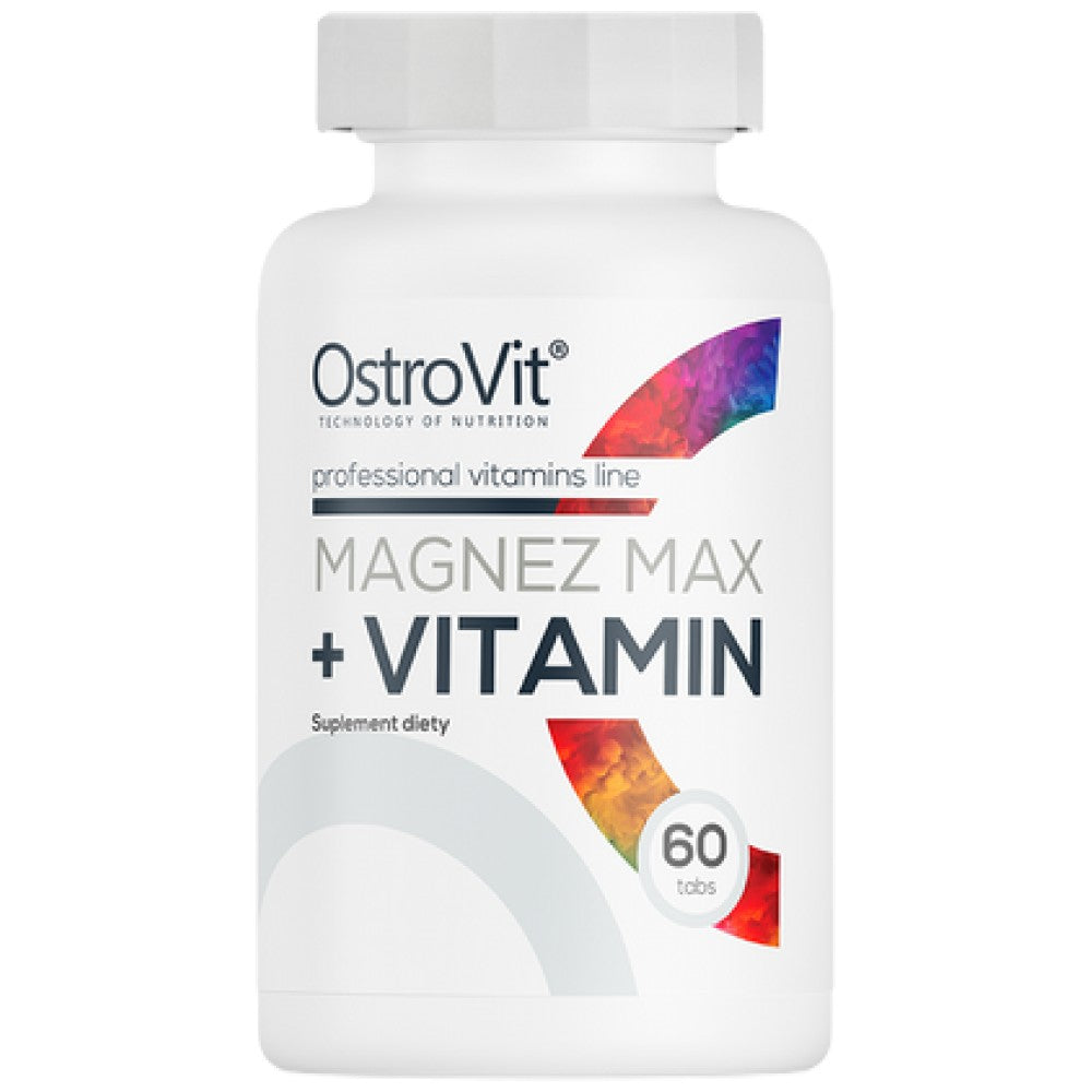 Magnez Max + Vitamin 60 Tabletten