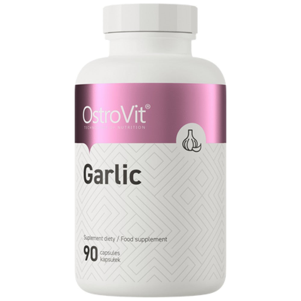 Garlic 1000 mg / Odorless 90 Gel capsules - Nutra Best Europe