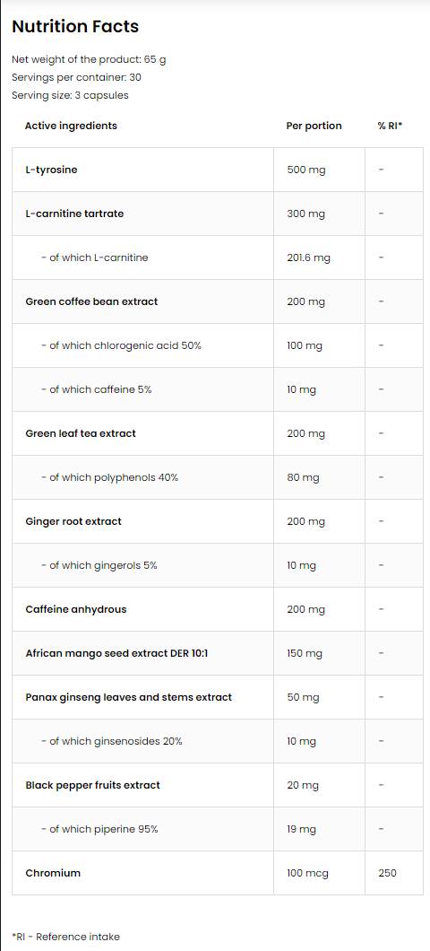 Fettbrenner / extrem 90 Kapseln