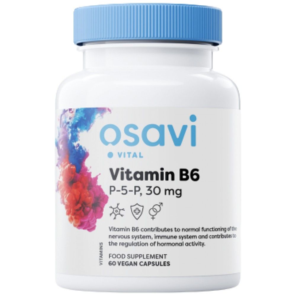Vitamin B6 | P-5-P 30 mg-60 Kapseln