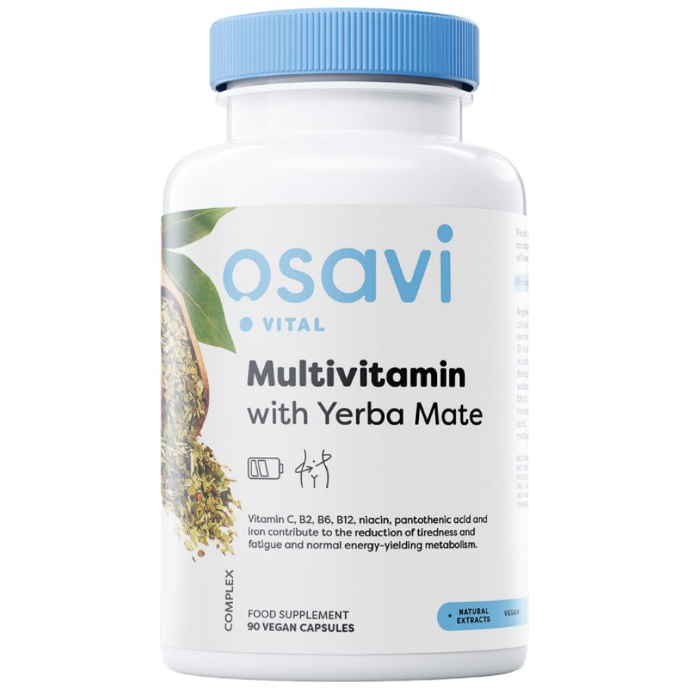 Multivitamin mit Yerba Mate - 90 Kapseln