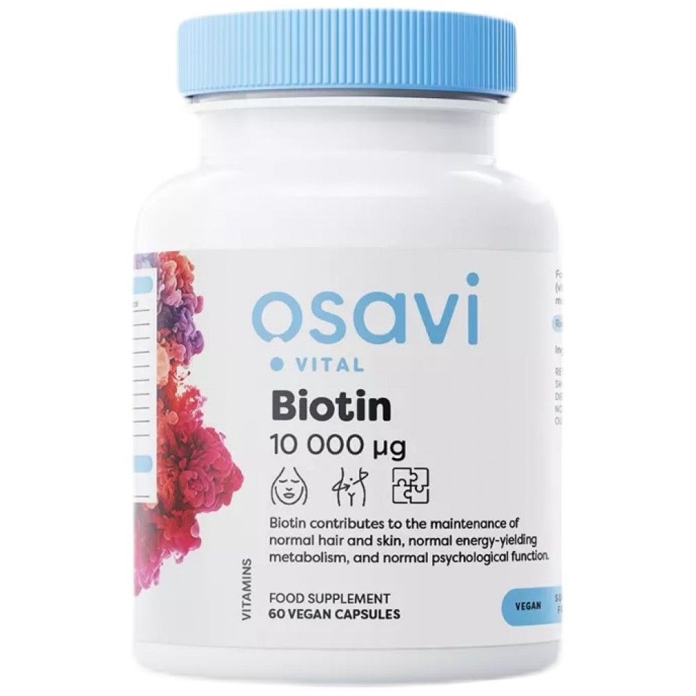 Biotin 10.000 mcg - 60 Kapseln