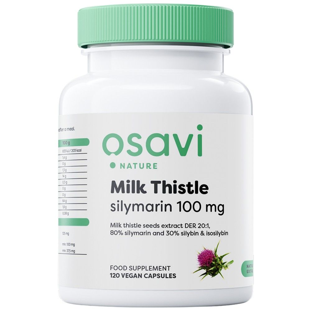 Milch Thistle | Silymarin 100 mg - 120 Kapseln