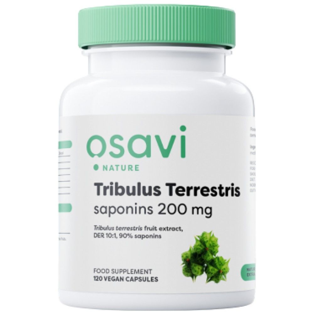 Tribulus terrestris 90% | 200 mg Saponine - 120 Kapseln