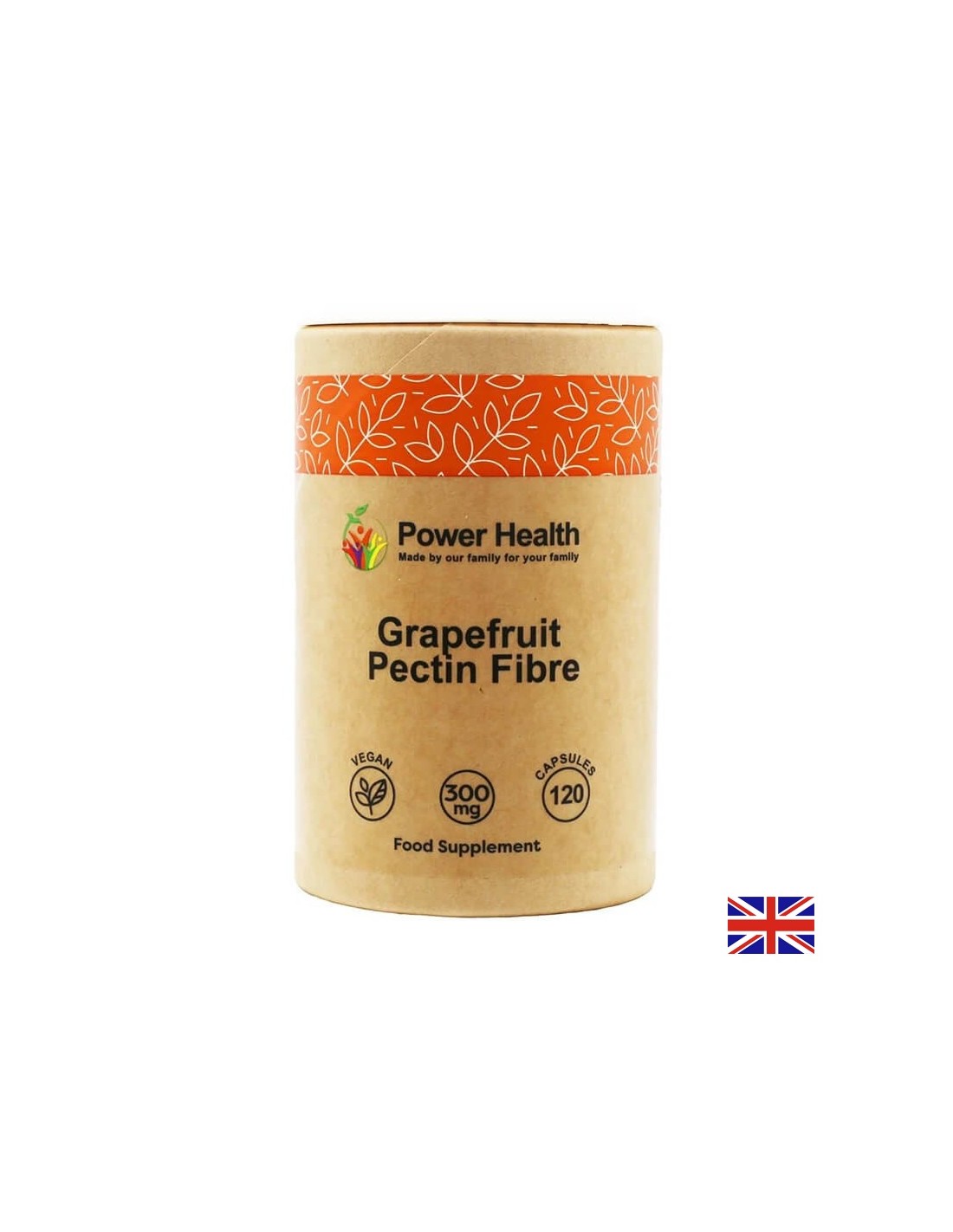 Pektinfaser (aus Grapefruit), 300 mg x 120 Kapseln