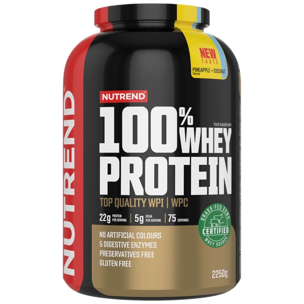 100% Molkeprotein - 2250 Gramm