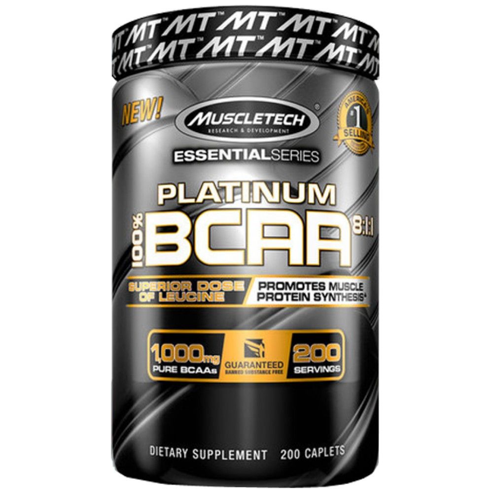 Platin BCAA 8: 1: 1 - 200 Caplets