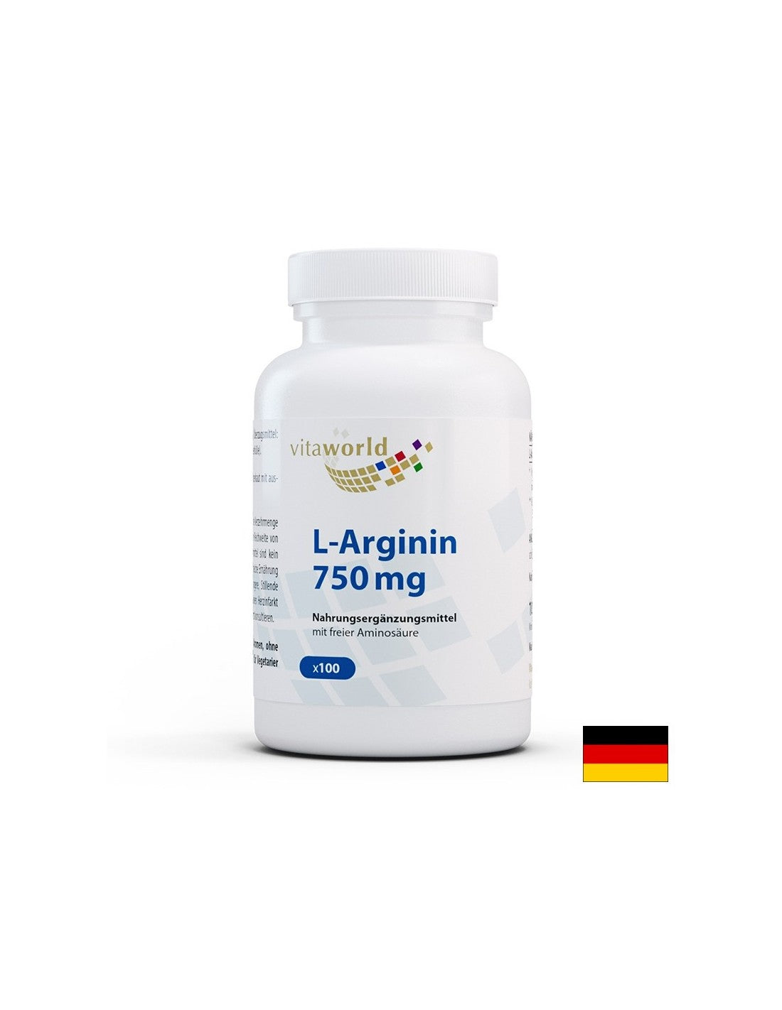 Unterstützt Muskeln - L -Arginin, 750 mg x 100 Kapseln