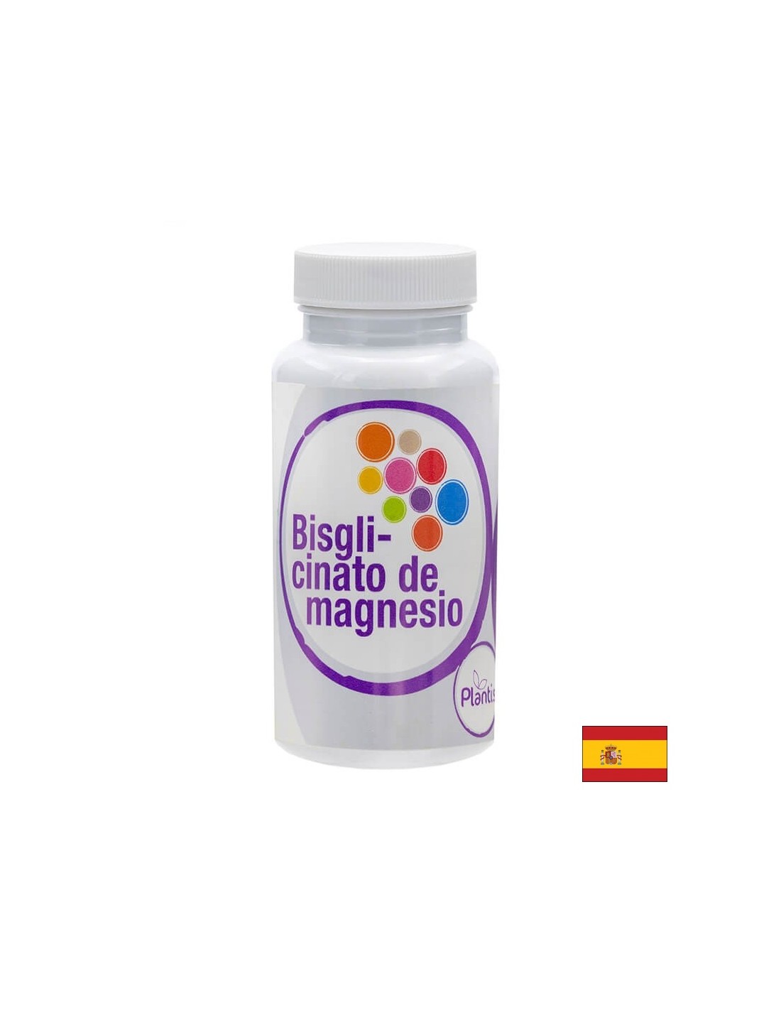 Magnesium (Bisglycinat) 75 mg - Herz- und Muskelgesundheit - Bisglicinato de Magnesio Plantis®, 60 Kapseln