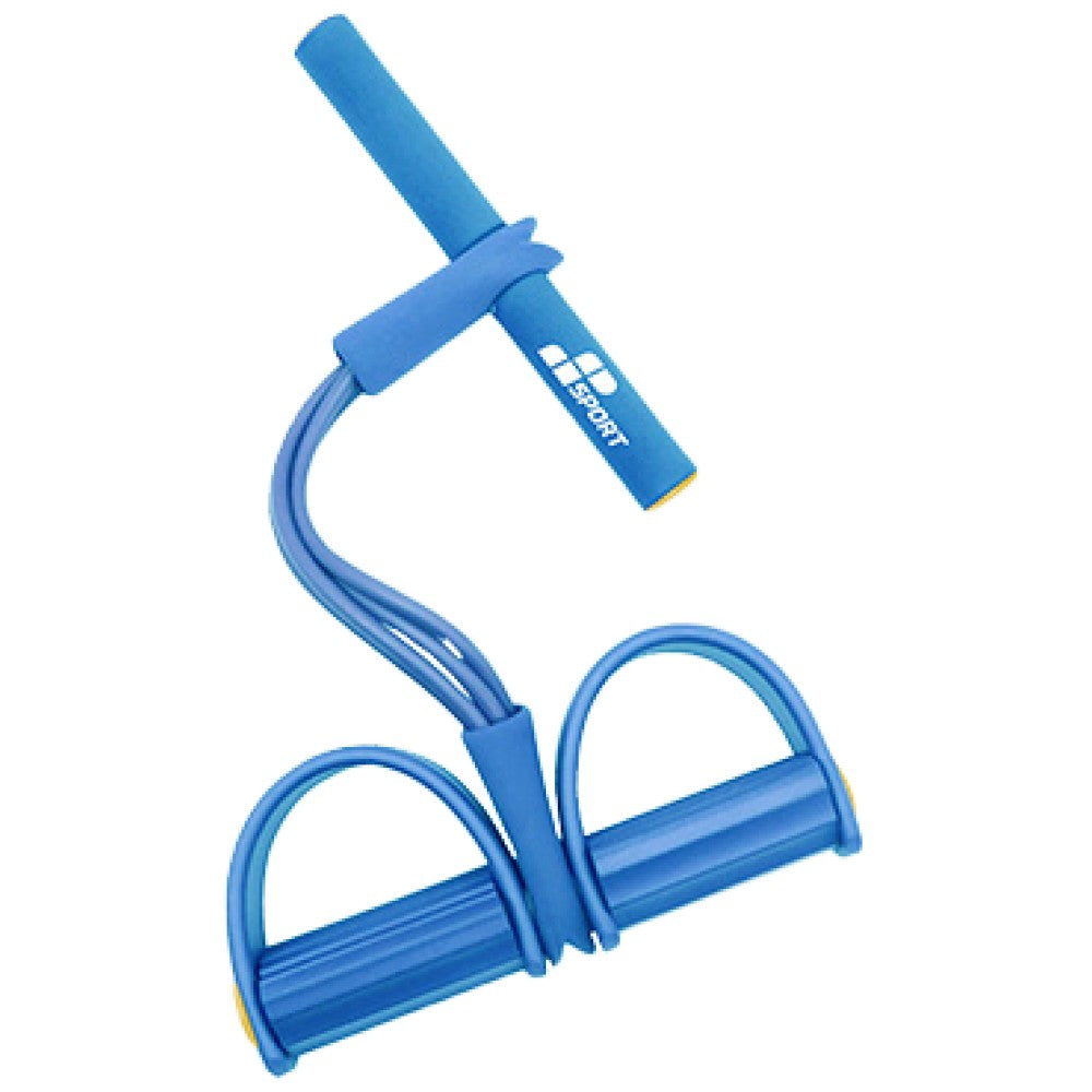 Gummi -Bein -Expander / Training Gummi mit Griffen und Fußstützen