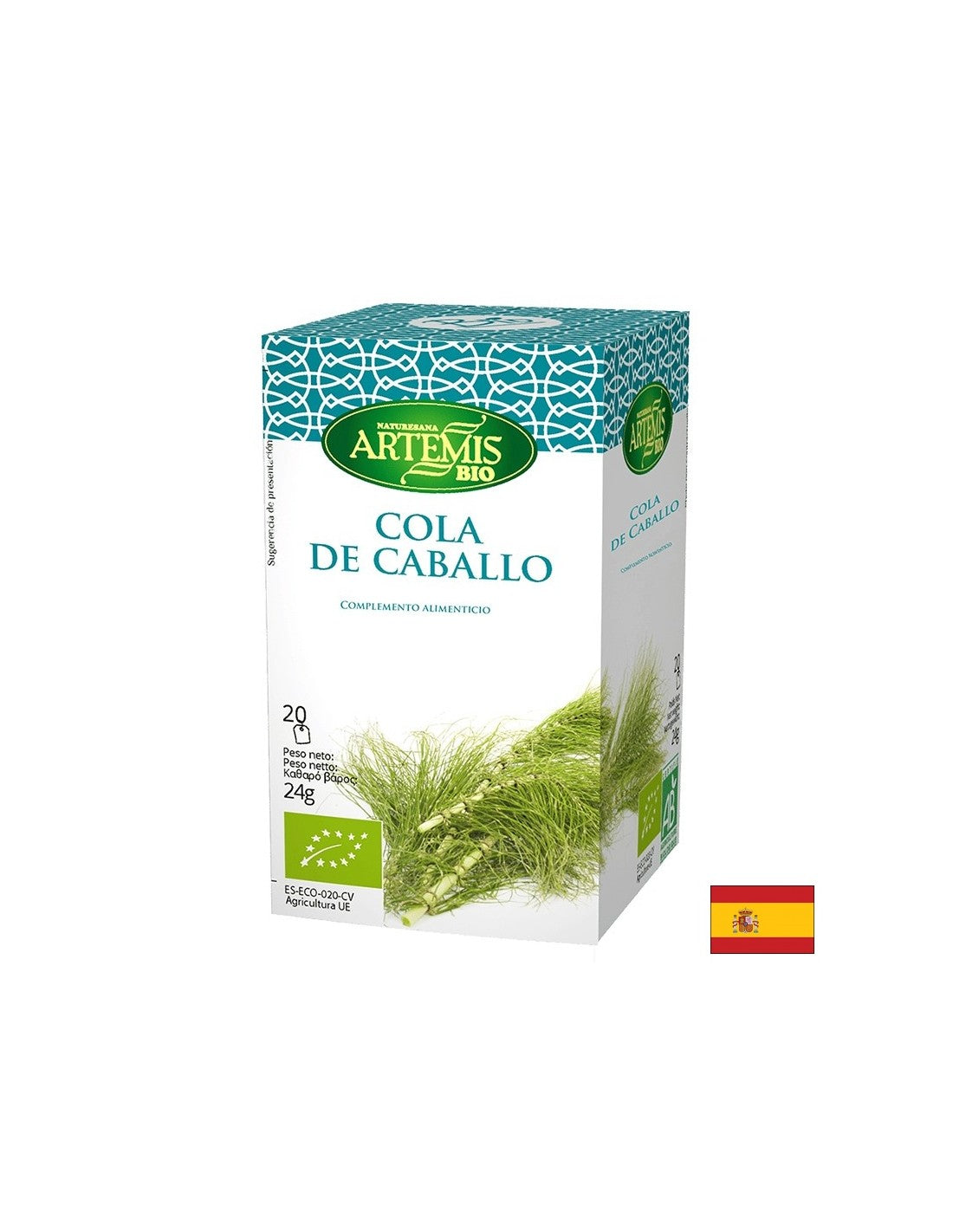 Biofeld -Pferdeschwanz, 20 Filtertaschen